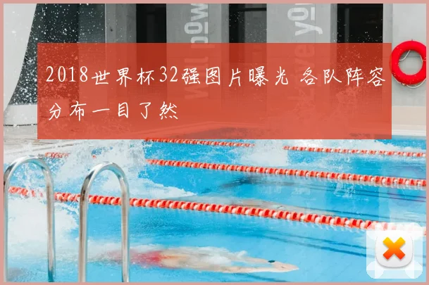 2018世界杯32强图片曝光 各队阵容分布一目了然